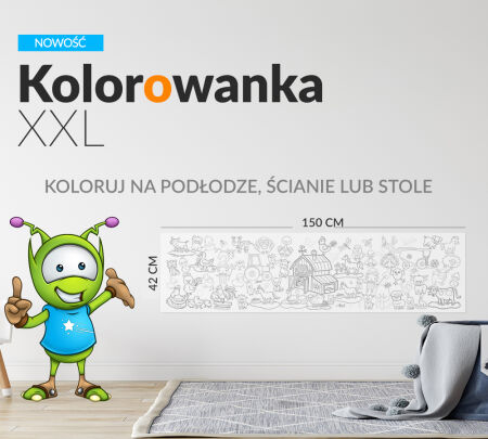 Kolorowanki XXL