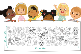 Halloween XXL - kolorowanka 150cm - 3