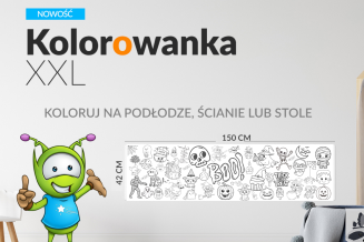 Halloween XXL - kolorowanka 150cm - 4
