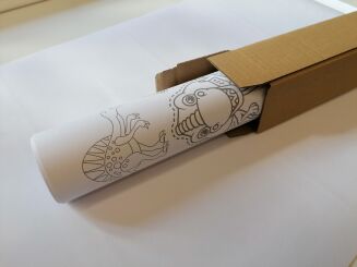 Dino XXL - kolorowanka o długości 150cm - 5