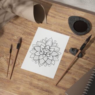 Kolorowanka PDF Mandala No.1 - 2