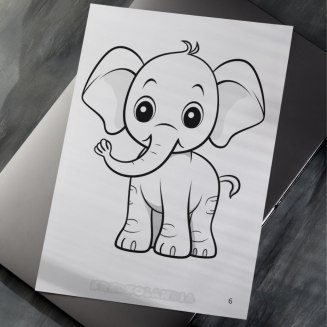 Kolorowanka PDF Zwierzątka No.1 - 3