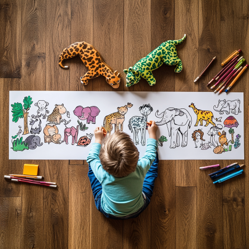 Kolorowanie jako alternatywa dla ekranów.