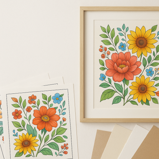 Kolorowanki PDF - drukuj w różnych rozmiarach!